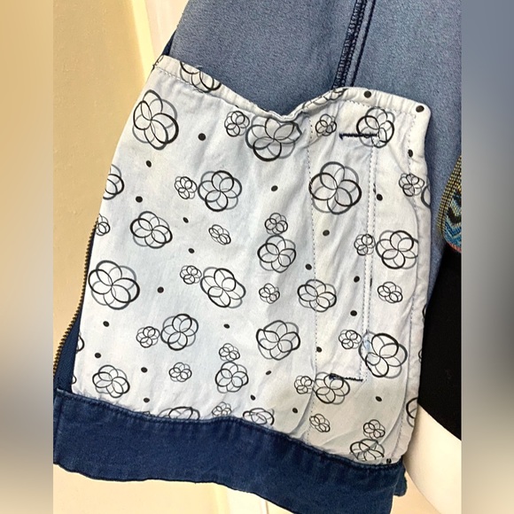 Aventura blue Zip-up Denim Jacket - Picture 8 of 16